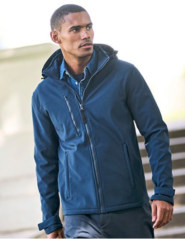 R-TRA701-Venturer 3-Layer Printable Hooded Softshell Jacket